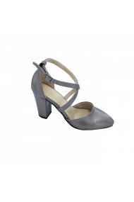 Pantofi cu toc Torino 0760-01 Argintii