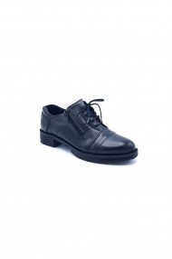 Pantofi piele naturala Torino 57 negri
