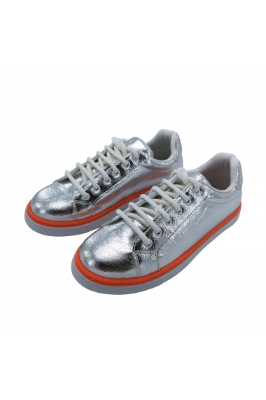 Pantofi casual Torino 2271 Argintii