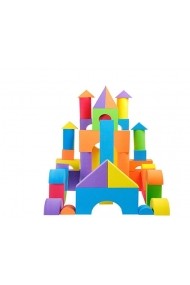 Cuburi de construit din spuma (EVA foam) 74 buc