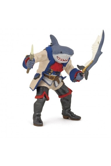 Figurina Papo Pirat mutant rechin Multicolor