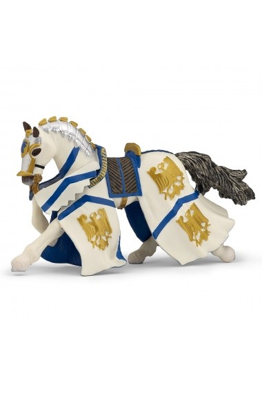 Figurina Papo calul regelui Richard albastru Multicolor