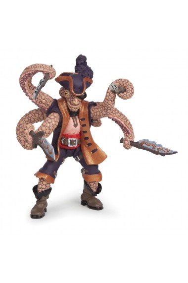 Figurina Papo Pirat mutant Octopus Multicolor