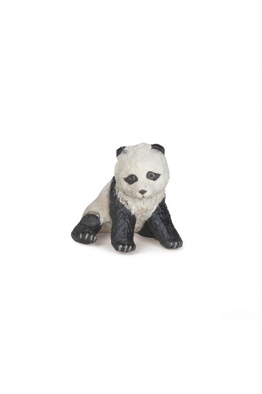 Figurina Papo Pui panda sezand Multicolor