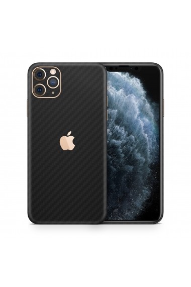 Skin iPhone 11 Pro carbon negru