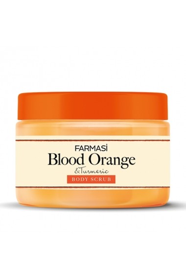 Exfoliant pentru corp Farmasi Bloood Orange and Turmeric Body Scrub