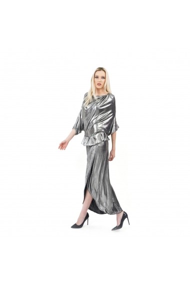 Rochie lunga Butterfly Silver
