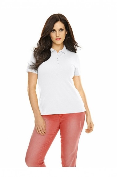 Tricou Polo heine CASUAL 129270 alb