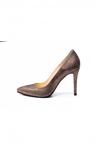 Pantofi cu toc Thea Visconti 109-19-949 Bronz