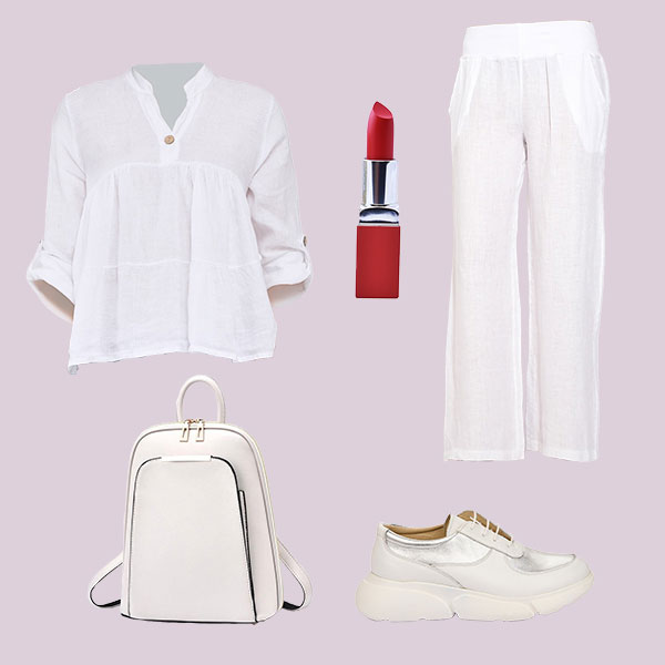 Dress code: all white
